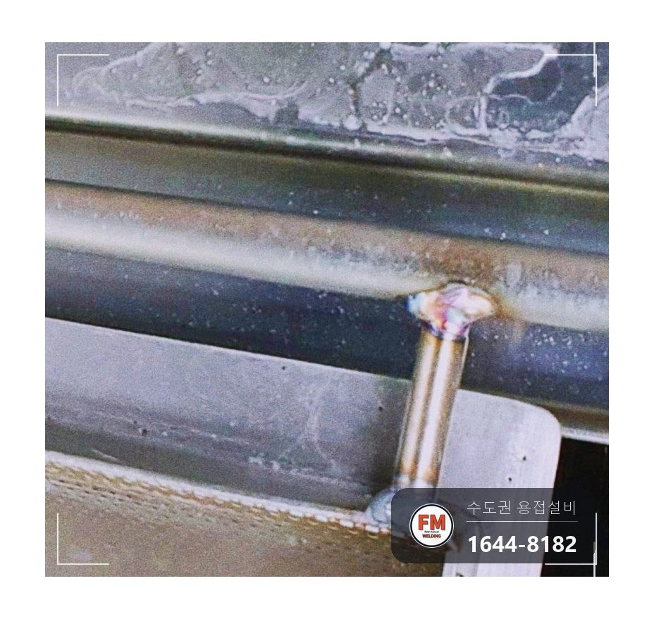 기계실 소방배관 압력게이지 이설 단관 제작 니플 용접 보수 시공 사진 26