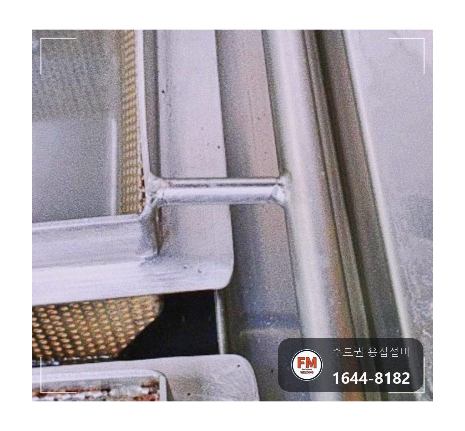 기계실 소방배관 압력게이지 이설 단관 제작 니플 용접 보수 시공 사진 29