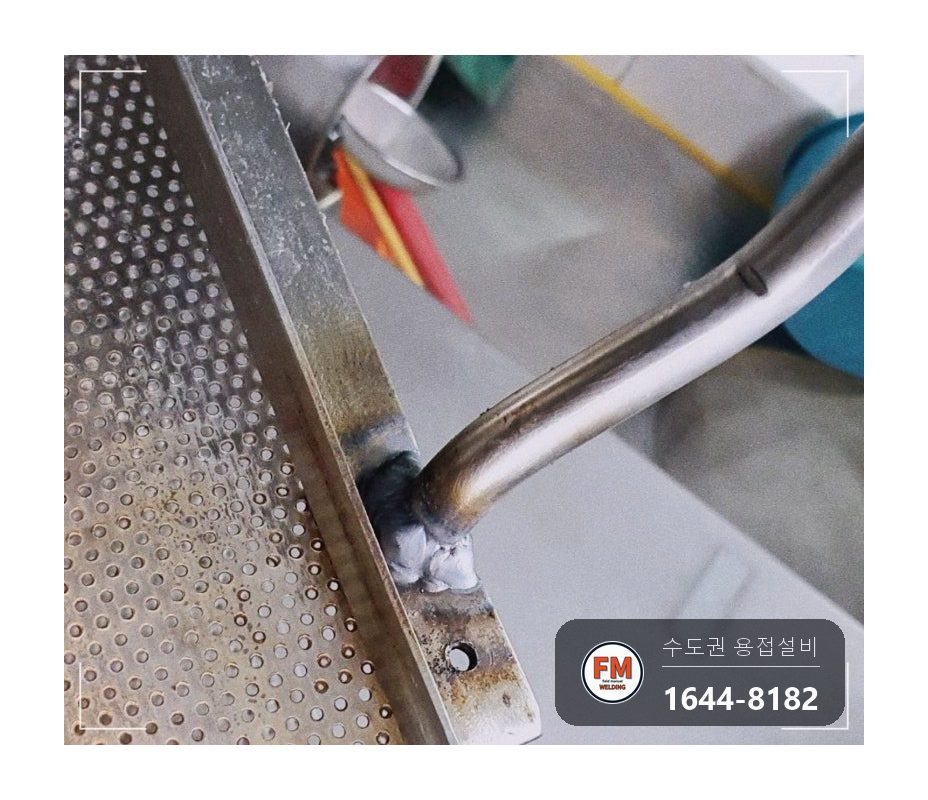 기계실 소방배관 압력게이지 이설 단관 제작 니플 용접 보수 시공 사진 30