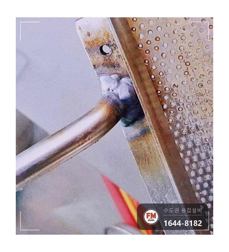 기계실 소방배관 압력게이지 이설 단관 제작 니플 용접 보수 시공 사진 31