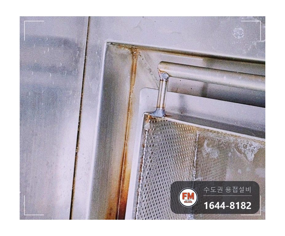 기계실 소방배관 압력게이지 이설 단관 제작 니플 용접 보수 시공 사진 33