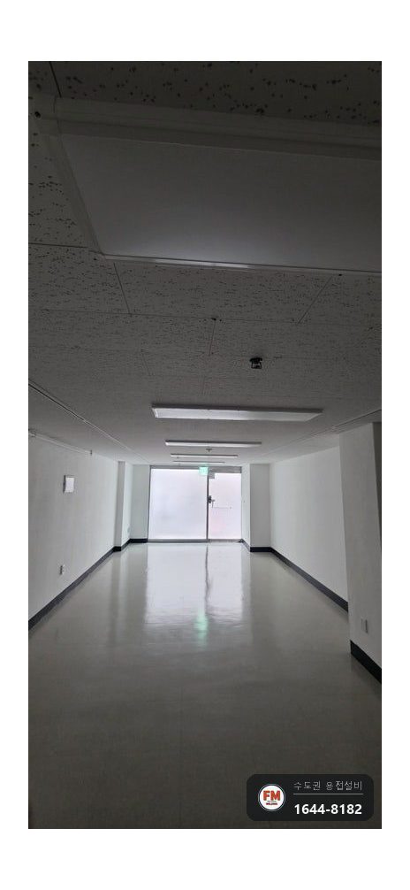상가 헤드 간격 기준 미달 스프링클러 이설 25A SR 압착