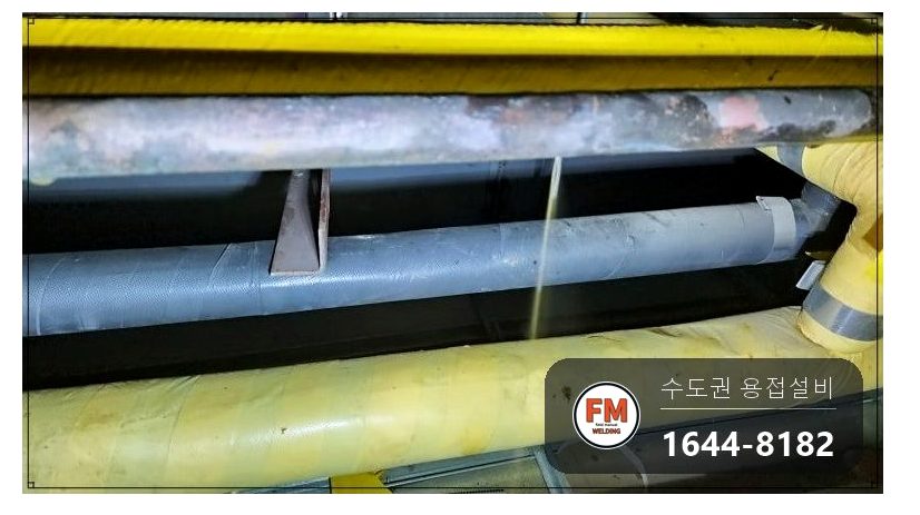 상수도배관 상가 천장누수 점부식 SR압착 연장교체 시공 사진 4