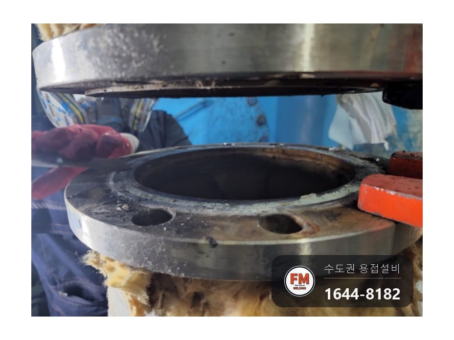 소방서 훈련용 수영장 여과기 버터플라이밸브 교체 가스켓 정리 시공 사진 15