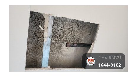 아파트 동관 소방배관 25관 부식구간 압착교체 보수 시공 사진 15