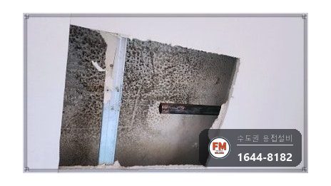 천장 스프링클러 동배관 M타입 오시공 스텐 압착 부분교체 시공 사진 8