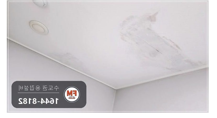 가정집 동파이프 천장 누수 마감재 철거 스텐 압착 부분 교체