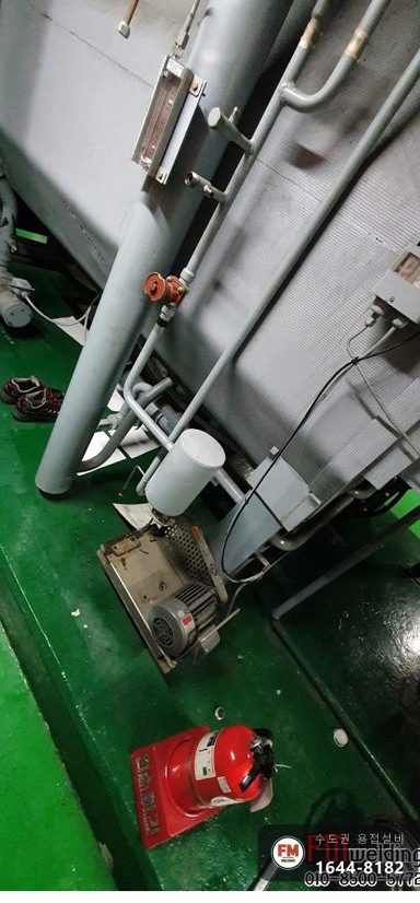 냉온수기 노후 배관 밸브 교체 알곤 부식 깊이 살 육성 보수
