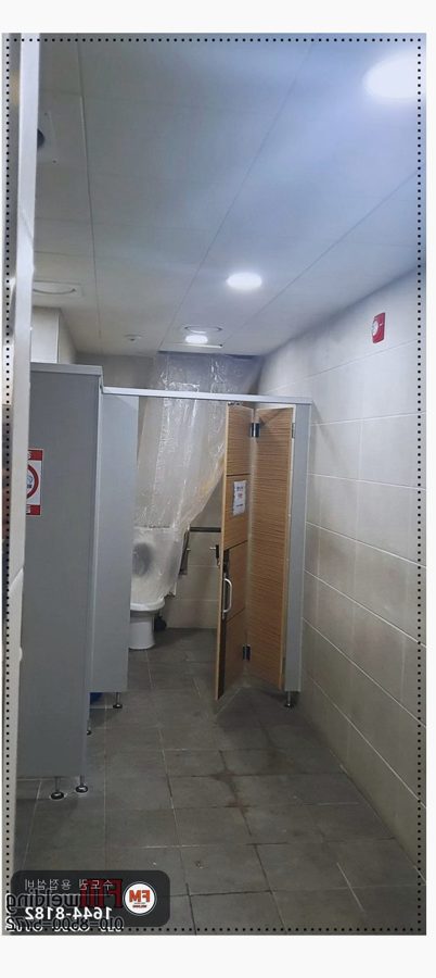 빌딩 화장실 천장 서스 온수관 슬리브 누수 엘보교체 알곤 스텐 코팅제