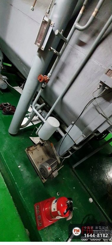 냉온수기 노후 배관 밸브 교체 알곤 부식 깊이 살 육성 보수