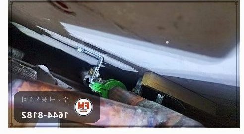 천장 스프링클러 동배관 공식 누수 스테인리스 압착 교체
