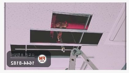상가 천장 소방배관 부식 구간 절단 야마부 마감교체
