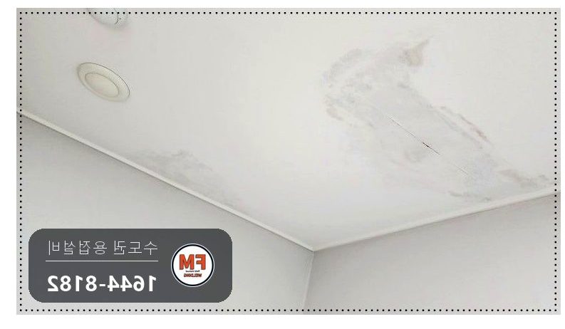 세대 천장 sp소방배관 동관 공식 누수 스텐 압착 교체