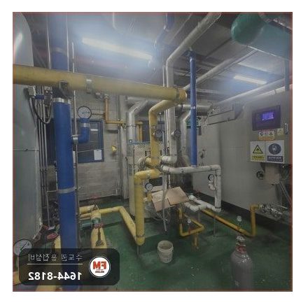 빌딩 기계실 급수배관 소켓 드레인 실금 누수 온둘레 용접
